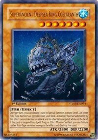 Superancient Deepsea King Coelacanth [PTDN-EN034] Ultra Rare | Exor Games Dartmouth
