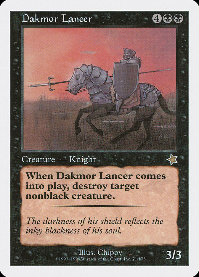 Dakmor Lancer [Starter 1999] | Exor Games Dartmouth