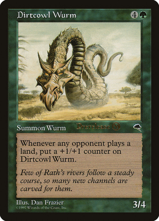 Dirtcowl Wurm [Tempest Promos] | Exor Games Dartmouth