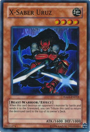 X-Saber Uruz [HA01-EN012] Super Rare | Exor Games Dartmouth