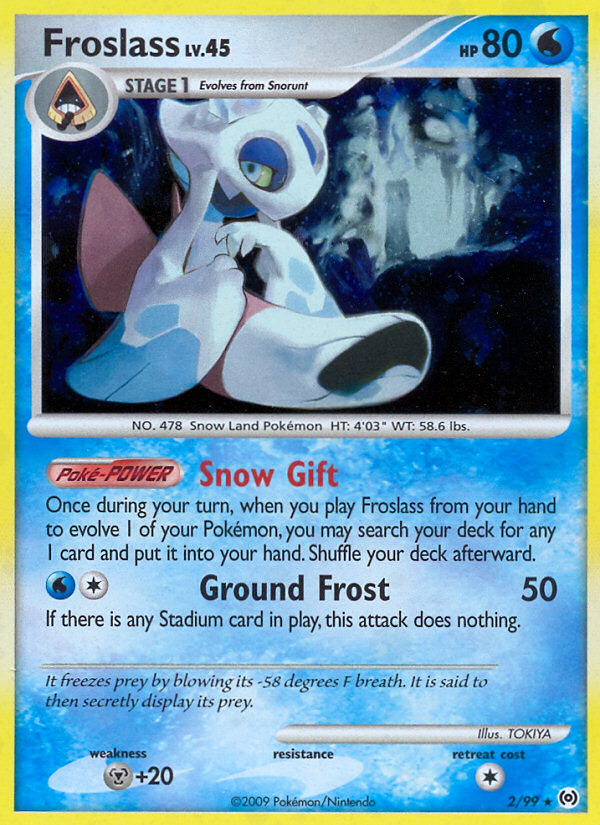 Froslass (2/99) [Platinum: Arceus] | Exor Games Dartmouth