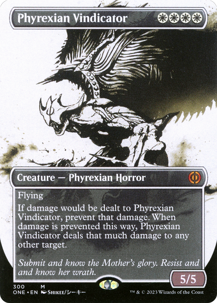 Phyrexian Vindicator (Borderless Ichor) [Phyrexia: All Will Be One] | Exor Games Dartmouth