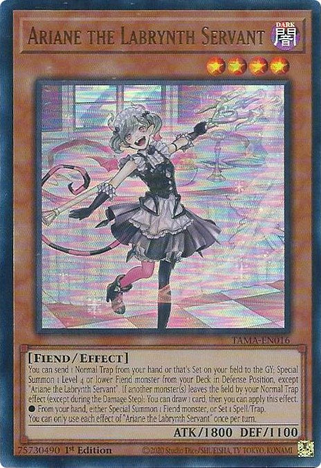 Ariane the Labrynth Servant [TAMA-EN016] Ultra Rare | Exor Games Dartmouth