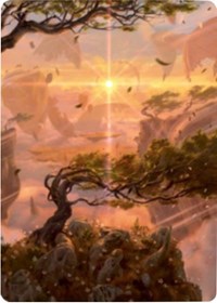Windswept Heath Art Card [Zendikar Rising Art Series] | Exor Games Dartmouth