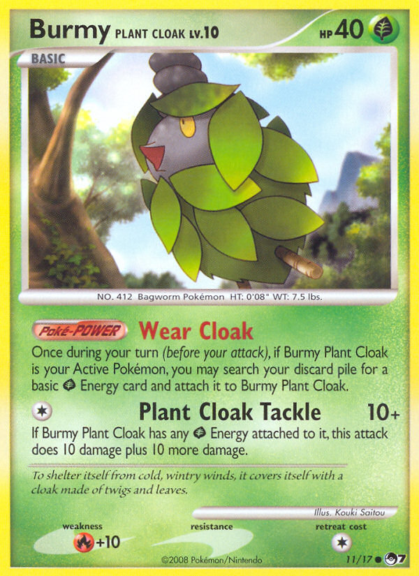 Burmy Plant Cloak (11/17) [POP Series 7] | Exor Games Dartmouth