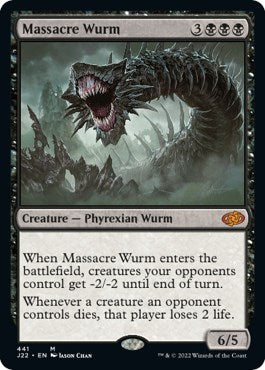 Massacre Wurm [Jumpstart 2022] | Exor Games Dartmouth