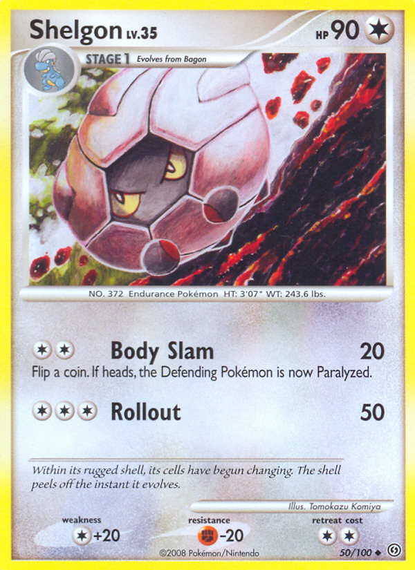 Shelgon (50/100) [Diamond & Pearl: Stormfront] | Exor Games Dartmouth