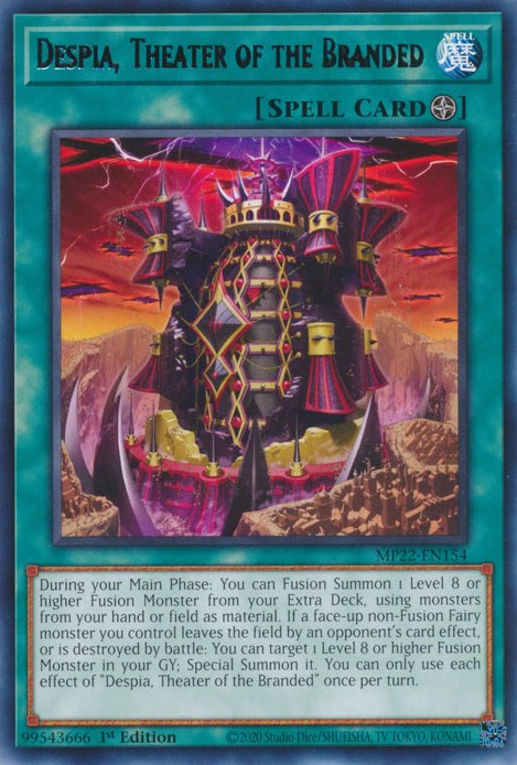 Despia, Theater of the Branded [MP22-EN154] Rare | Exor Games Dartmouth
