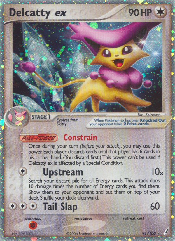 Delcatty ex (91/100) [EX: Crystal Guardians] | Exor Games Dartmouth