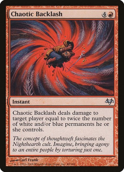 Chaotic Backlash [Eventide] | Exor Games Dartmouth