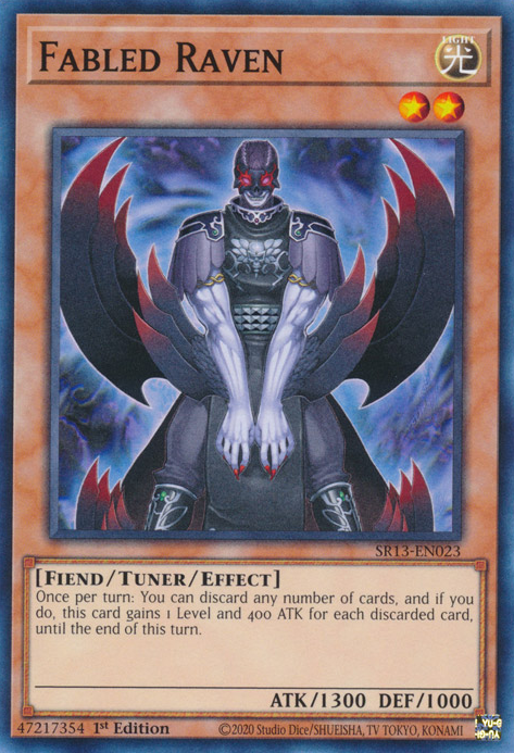 Fabled Raven [SR13-EN023] Common | Exor Games Dartmouth