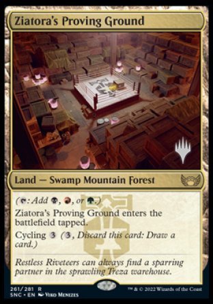 Ziatora's Proving Ground (Promo Pack) [Streets of New Capenna Promos] | Exor Games Dartmouth