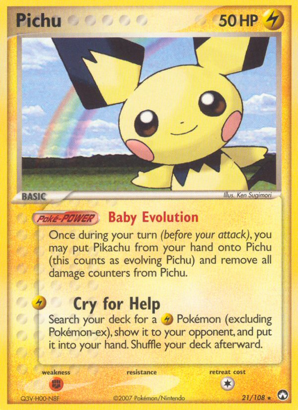 Pichu (21/108) [EX: Power Keepers] | Exor Games Dartmouth