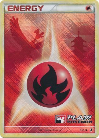 Fire Energy (89/95) (Play Pokemon Promo) [HeartGold & SoulSilver: Call of Legends] | Exor Games Dartmouth