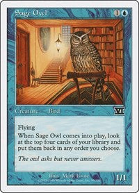 Sage Owl [Classic Sixth Edition] | Exor Games Dartmouth