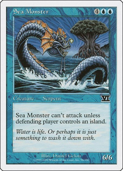 Sea Monster [Classic Sixth Edition] | Exor Games Dartmouth