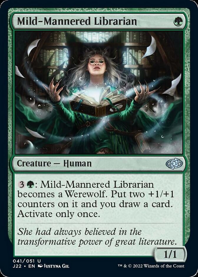 Mild-Mannered Librarian [Jumpstart 2022] | Exor Games Dartmouth