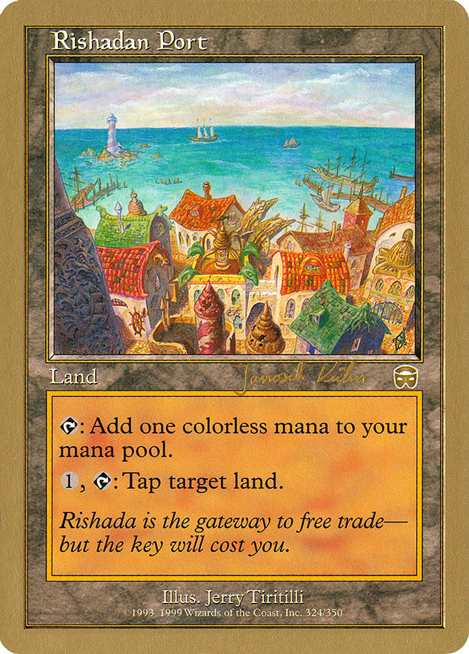 Rishadan Port (Janosch Kuhn) [World Championship Decks 2000] | Exor Games Dartmouth