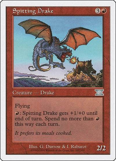 Spitting Drake [Classic Sixth Edition] | Exor Games Dartmouth