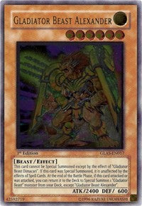 Gladiator Beast Alexander (UTR) [GLAS-EN017] Ultimate Rare | Exor Games Dartmouth