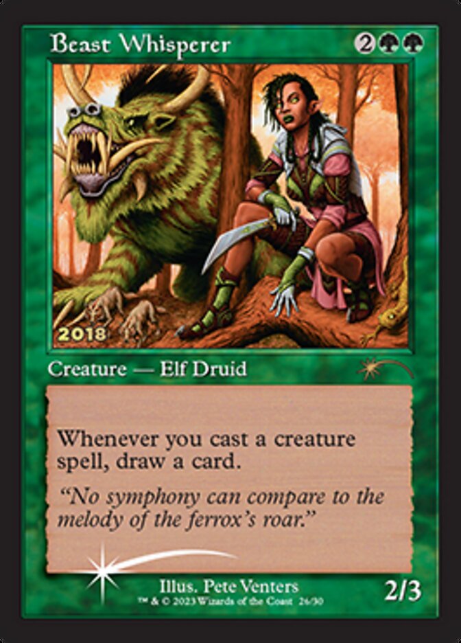 Beast Whisperer [30th Anniversary Promos] | Exor Games Dartmouth