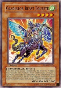 Gladiator Beast Equeste [TDGS-EN024] Common | Exor Games Dartmouth