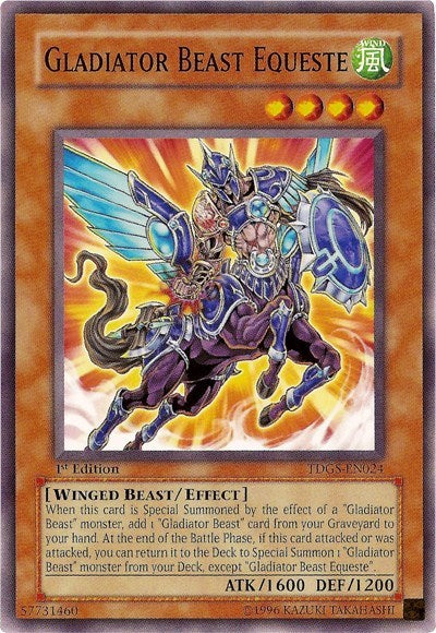 Gladiator Beast Equeste [TDGS-EN024] Common | Exor Games Dartmouth