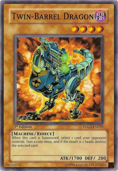Twin-Barrel Dragon [TDGS-EN029] Super Rare | Exor Games Dartmouth