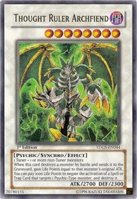 Thought Ruler Archfiend [TDGS-EN044] Ultra Rare | Exor Games Dartmouth