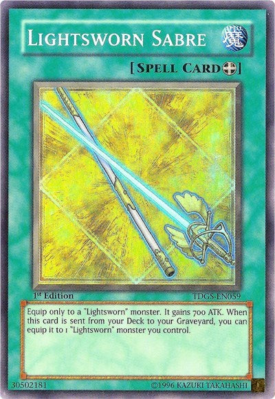 Lightsworn Sabre [TDGS-EN059] Super Rare | Exor Games Dartmouth