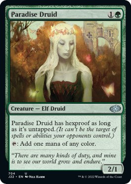 Paradise Druid [Jumpstart 2022] | Exor Games Dartmouth