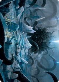 Icebreaker Kraken Art Card (Gold-Stamped Signature) [Kaldheim: Art Series] | Exor Games Dartmouth
