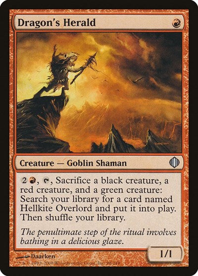 Dragon's Herald [Shards of Alara] | Exor Games Dartmouth