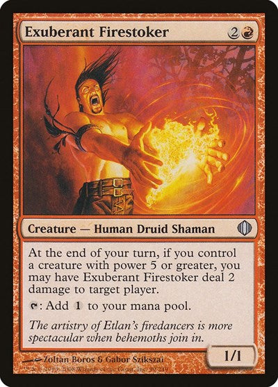 Exuberant Firestoker [Shards of Alara] | Exor Games Dartmouth