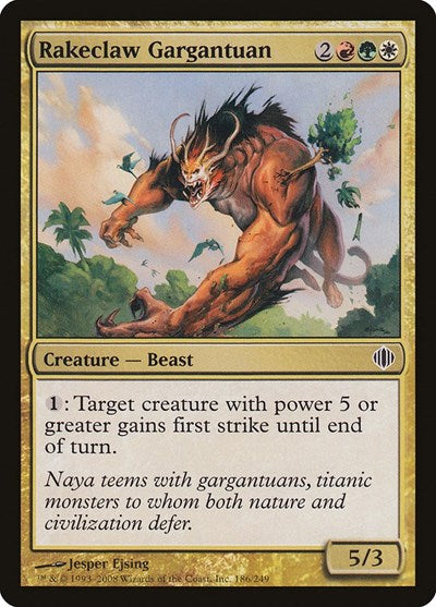Rakeclaw Gargantuan [Shards of Alara] | Exor Games Dartmouth