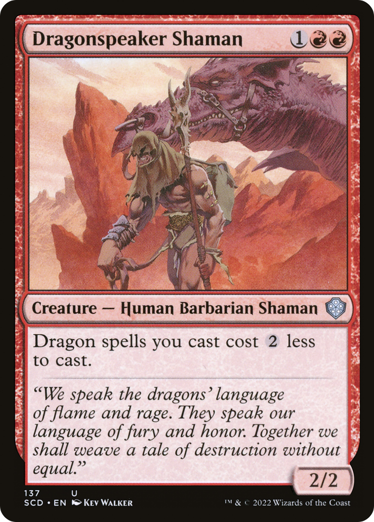 Dragonspeaker Shaman [Starter Commander Decks] | Exor Games Dartmouth