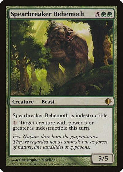 Spearbreaker Behemoth [Shards of Alara] | Exor Games Dartmouth