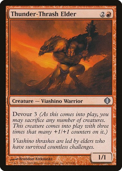 Thunder-Thrash Elder [Shards of Alara] | Exor Games Dartmouth