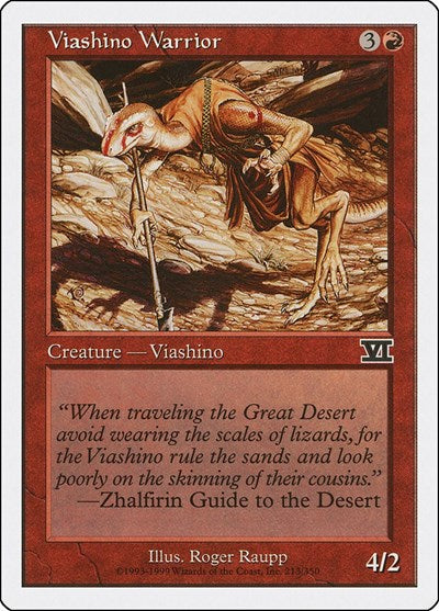 Viashino Warrior [Classic Sixth Edition] | Exor Games Dartmouth