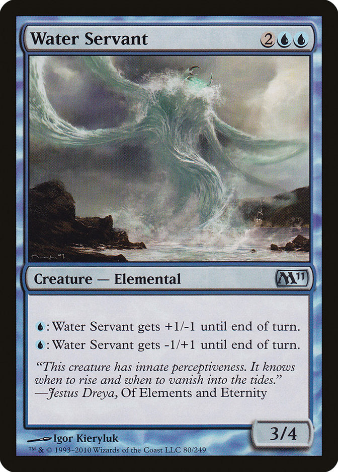 Water Servant [Magic 2011] | Exor Games Dartmouth