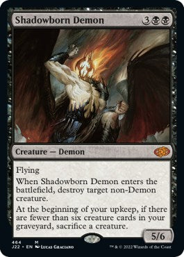 Shadowborn Demon [Jumpstart 2022] | Exor Games Dartmouth