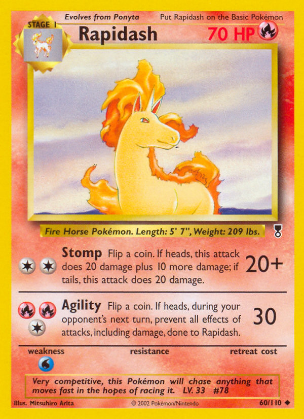 Rapidash (60/110) [Legendary Collection] | Exor Games Dartmouth