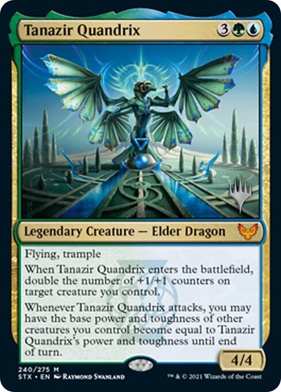 Tanazir Quandrix (Promo Pack) [Strixhaven: School of Mages Promos] | Exor Games Dartmouth