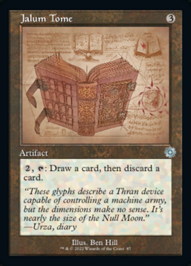Jalum Tome (Retro Schematic) [The Brothers' War Retro Artifacts] | Exor Games Dartmouth