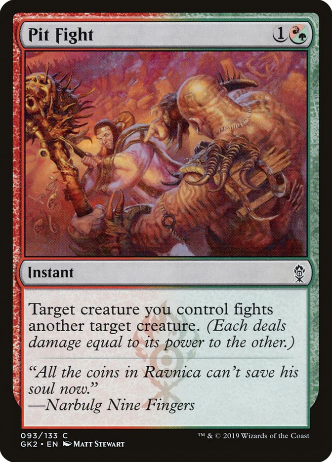 Pit Fight [Ravnica Allegiance Guild Kit] | Exor Games Dartmouth