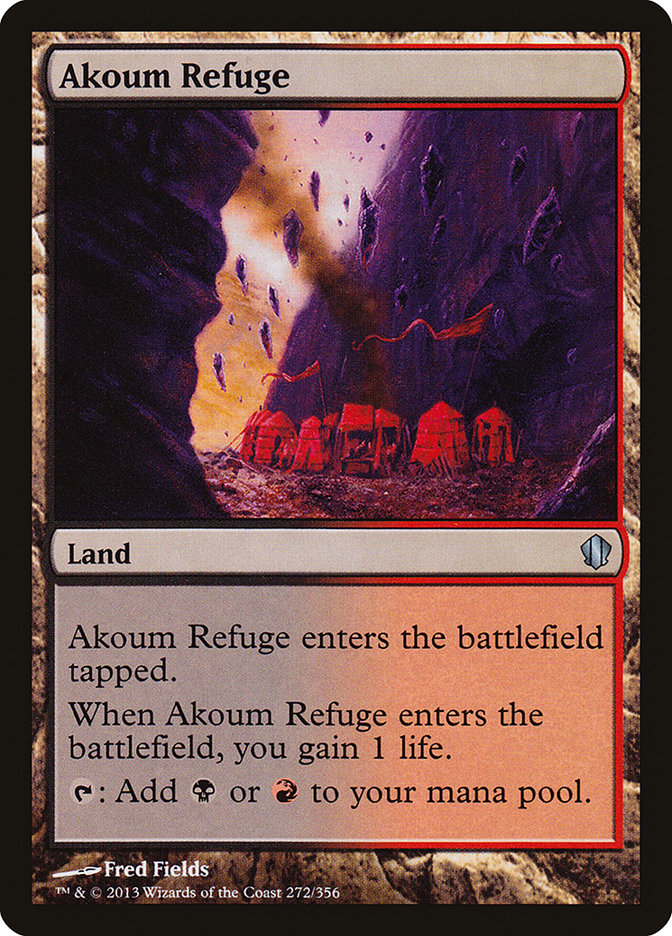 Akoum Refuge [Commander 2013] | Exor Games Dartmouth