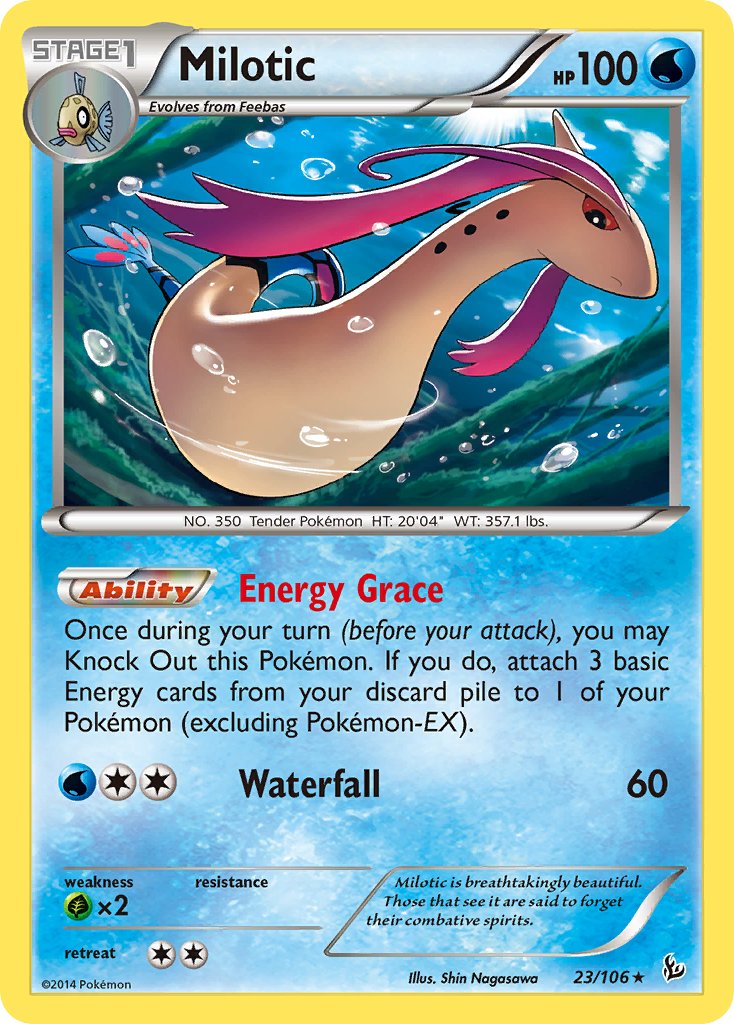 Milotic (23/106) (Theme Deck Exclusive) [XY: Flashfire] | Exor Games Dartmouth