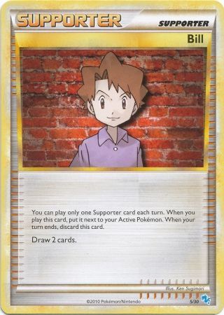 Bill (5/30) [HeartGold & SoulSilver: Trainer Kit - Gyarados] | Exor Games Dartmouth