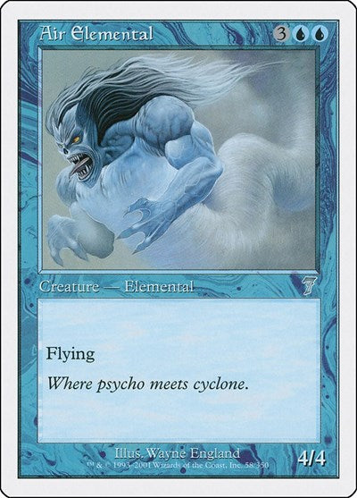 Air Elemental [Seventh Edition] | Exor Games Dartmouth