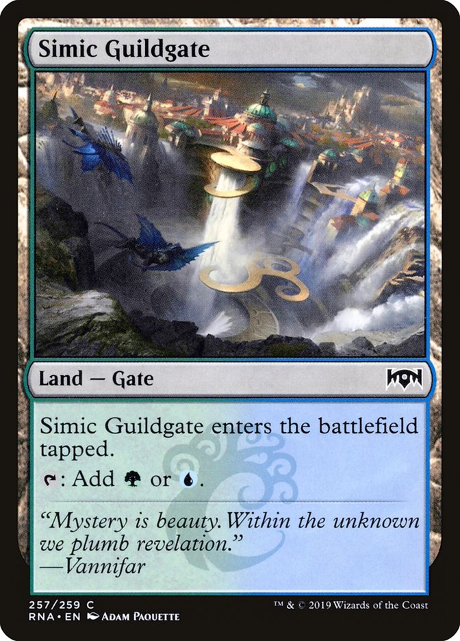 Simic Guildgate (257/259) [Ravnica Allegiance] | Exor Games Dartmouth